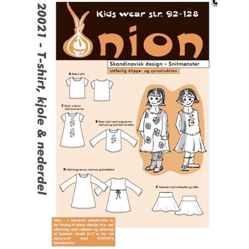 ONION børn - Kjole, t-shirt og nederdel 20021